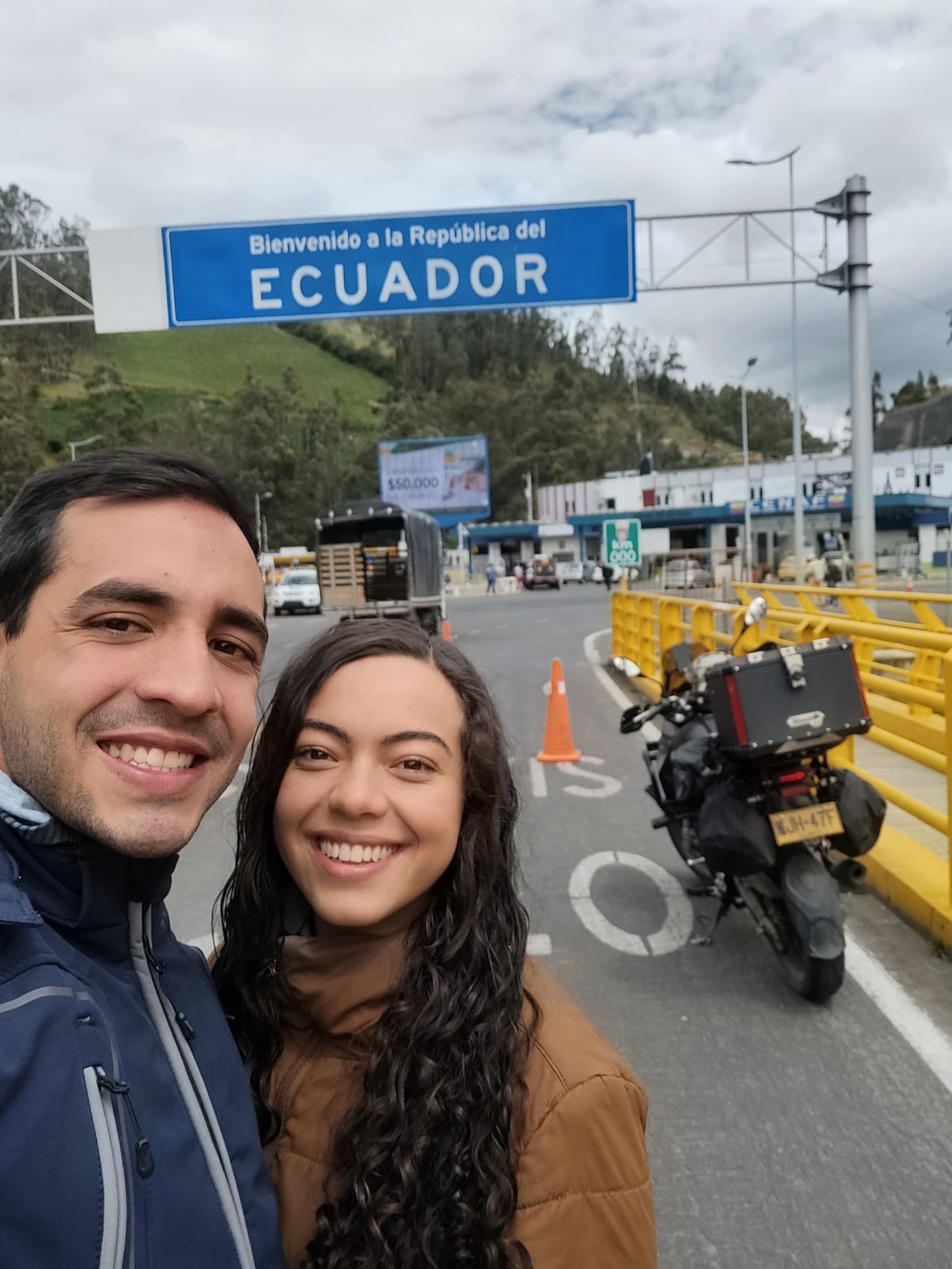 La Frontera, límite con Ecuador